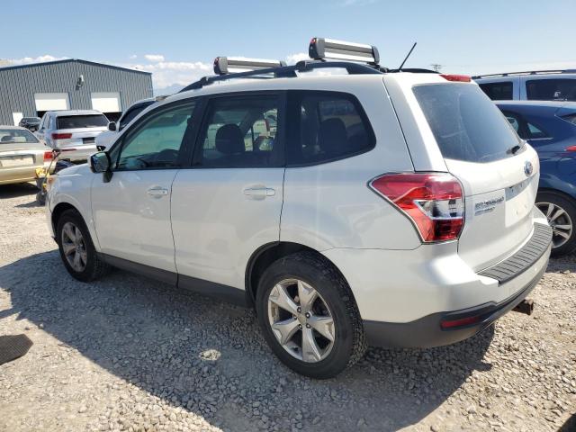 JF2SJAEC3EH491625 - 2014 SUBARU FORESTER 2.5I PREMIUM WHITE photo 2