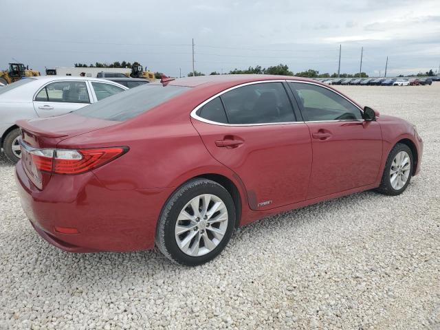 JTHBW1GG9D2033104 - 2013 LEXUS ES 300H MAROON photo 3