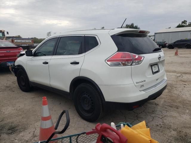 KNMAT2MV5GP619241 - 2016 NISSAN ROGUE S WHITE photo 2