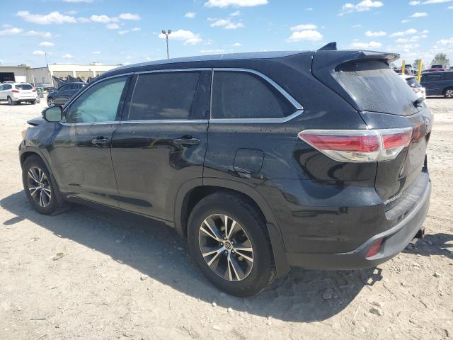 5TDJKRFH6GS354886 - 2016 TOYOTA HIGHLANDER XLE Қара фото 2