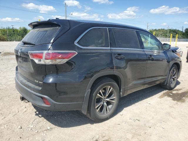 5TDJKRFH6GS354886 - 2016 TOYOTA HIGHLANDER XLE Қара фото 3