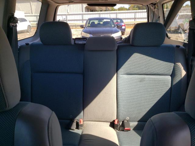 JF1SG63675H728808 - 2005 SUBARU FORESTER 2.5X SILVER photo 10