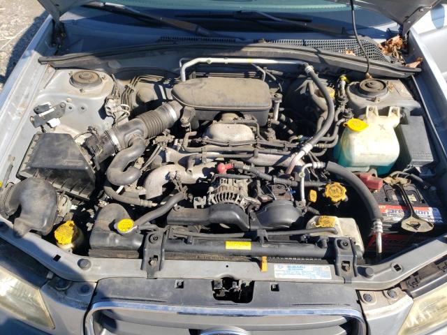 JF1SG63675H728808 - 2005 SUBARU FORESTER 2.5X SILVER photo 12