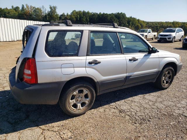 JF1SG63675H728808 - 2005 SUBARU FORESTER 2.5X SILVER photo 3