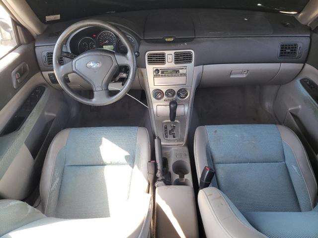 JF1SG63675H728808 - 2005 SUBARU FORESTER 2.5X SILVER photo 8