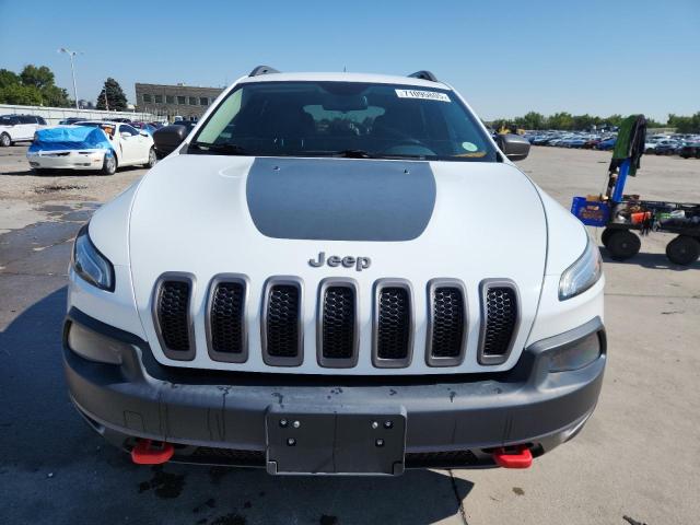 1C4PJMBS4FW728086 - 2015 JEEP CHEROKEE TRAILHAWK WHITE photo 5