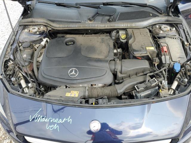 WDDSJ4GB8HN407640 - 2017 MERCEDES-BENZ CLA 250 4MATIC BLUE photo 11