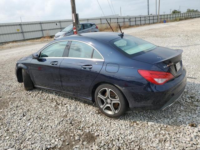 WDDSJ4GB8HN407640 - 2017 MERCEDES-BENZ CLA 250 4MATIC BLUE photo 2