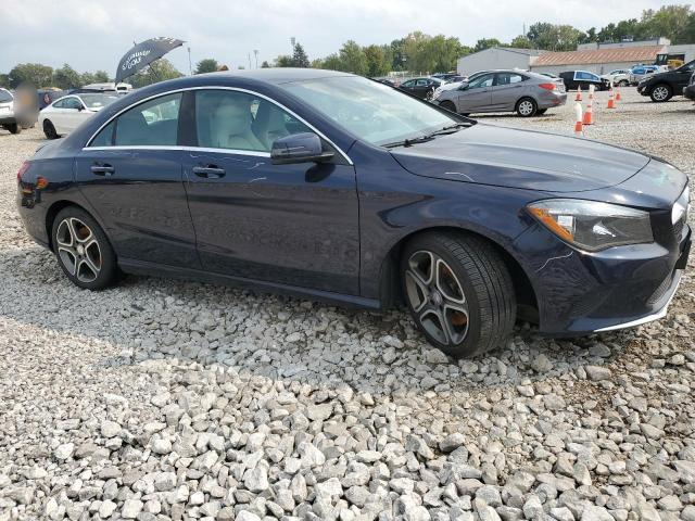 WDDSJ4GB8HN407640 - 2017 MERCEDES-BENZ CLA 250 4MATIC BLUE photo 4