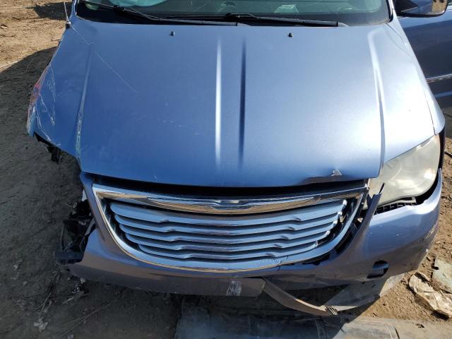 2C4RC1CG2CR170206 - 2012 CHRYSLER TOWN & COU TOURING L BLUE photo 22