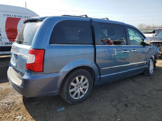 2C4RC1CG2CR170206 - 2012 CHRYSLER TOWN & COU TOURING L BLUE photo 5