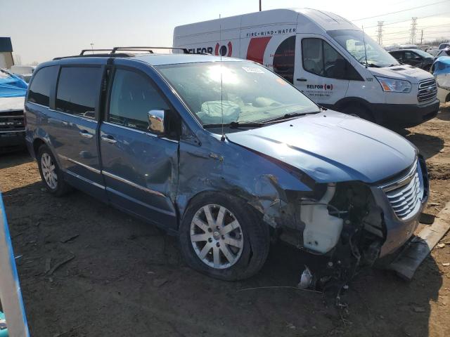 2C4RC1CG2CR170206 - 2012 CHRYSLER TOWN & COU TOURING L BLUE photo 8