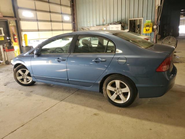 1HGFA16836L138442 - 2006 HONDA CIVIC EX BLUE photo 2