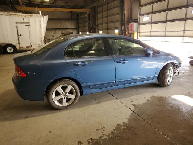 1HGFA16836L138442 - 2006 HONDA CIVIC EX BLUE photo 3