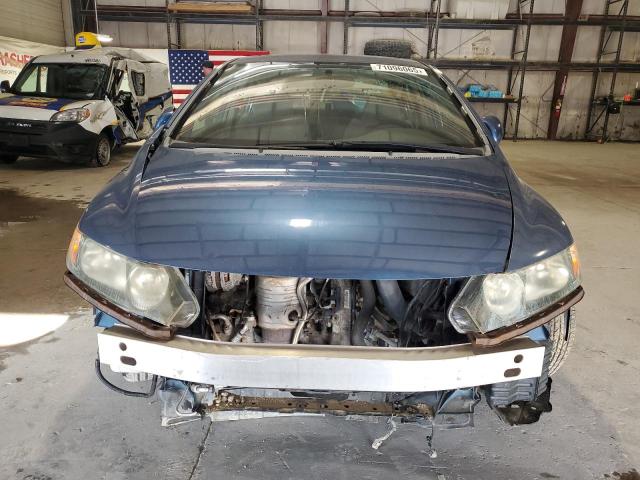 1HGFA16836L138442 - 2006 HONDA CIVIC EX BLUE photo 5