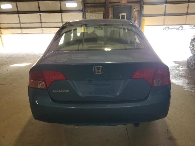 1HGFA16836L138442 - 2006 HONDA CIVIC EX BLUE photo 6