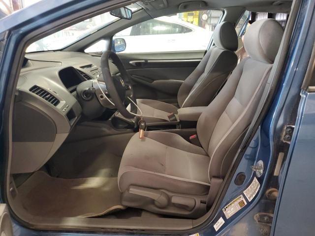 1HGFA16836L138442 - 2006 HONDA CIVIC EX BLUE photo 7