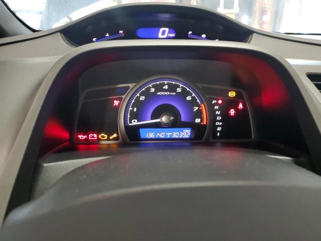 1HGFA16836L138442 - 2006 HONDA CIVIC EX BLUE photo 9