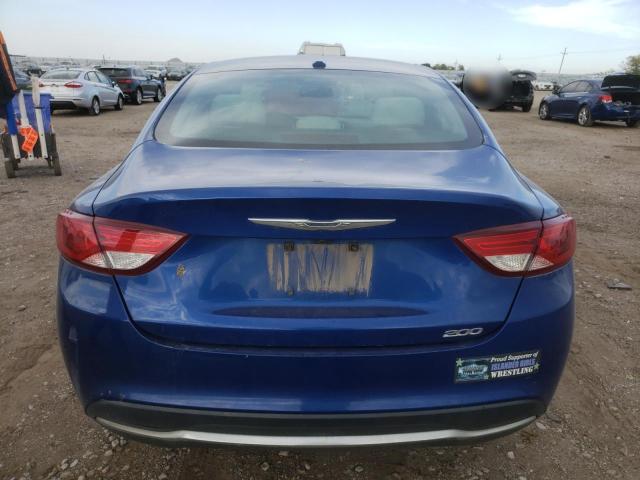 1C3CCCABXFN542695 - 2015 CHRYSLER 200 LIMITED BLUE photo 6