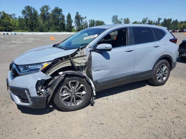 5J6RT6H5XNL041866 - 2022 HONDA CR-V EX GRAY photo 2