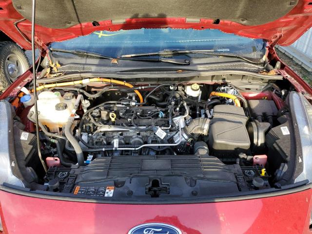 1FMCU0BZXMUA26726 - 2021 FORD ESCAPE SE RED photo 12