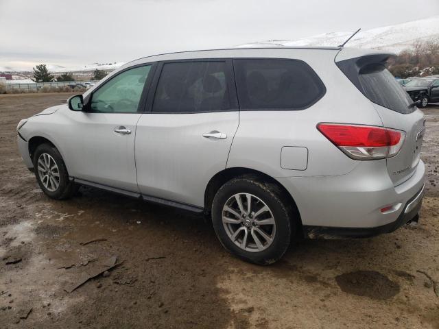 5N1AR2MM7FC640874 - 2015 NISSAN PATHFINDER S SILVER photo 2
