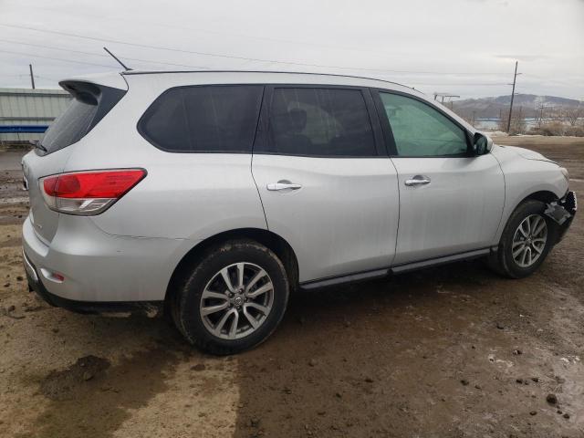 5N1AR2MM7FC640874 - 2015 NISSAN PATHFINDER S SILVER photo 3