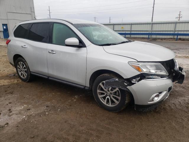 5N1AR2MM7FC640874 - 2015 NISSAN PATHFINDER S SILVER photo 4