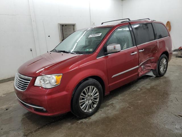 2C4RC1CG5ER466744 - 2014 CHRYSLER TOWN & COU TOURING L MAROON photo 1