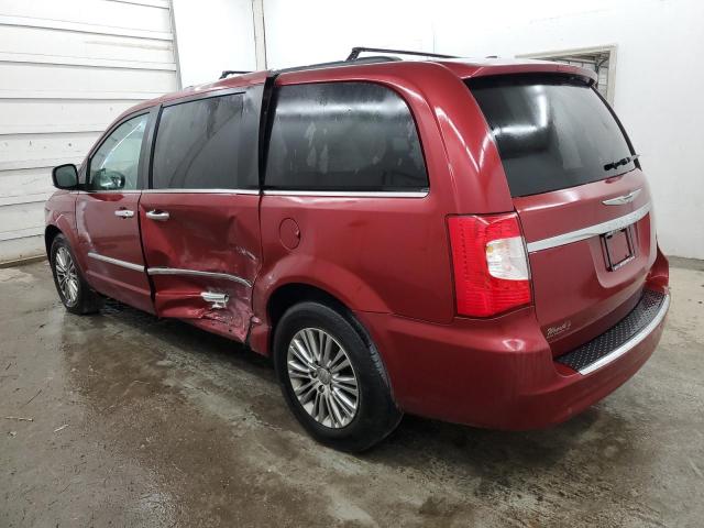 2C4RC1CG5ER466744 - 2014 CHRYSLER TOWN & COU TOURING L MAROON photo 2