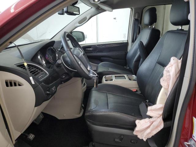 2C4RC1CG5ER466744 - 2014 CHRYSLER TOWN & COU TOURING L MAROON photo 7