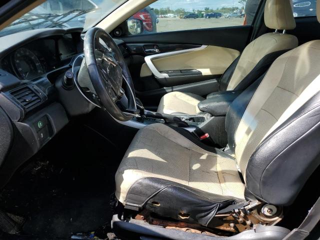 1HGCT2B83DA010249 - 2013 HONDA ACCORD EXL BLACK photo 7