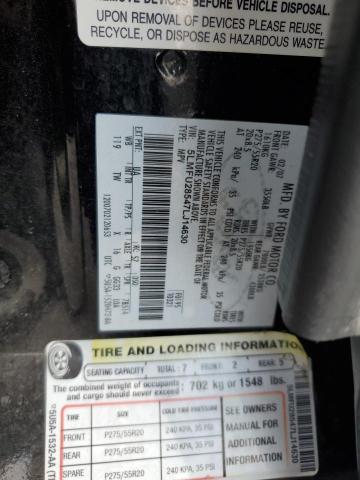 5LMFU28547LJ14630 - 2007 LINCOLN NAVIGATOR შავი ფოტო 13