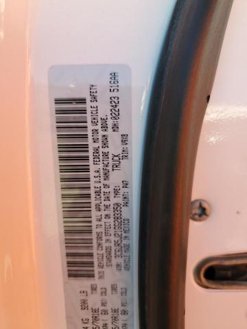 3C6UR5J21GG283350 - 2016 RAM 2500 SLT თეთრი ფოტო 12