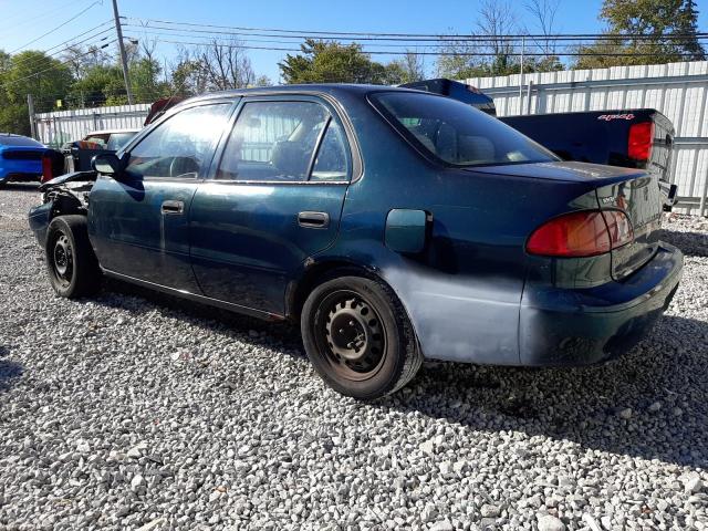 1NXBR12E2XZ293816 - 1999 TOYOTA COROLLA VE GREEN photo 2