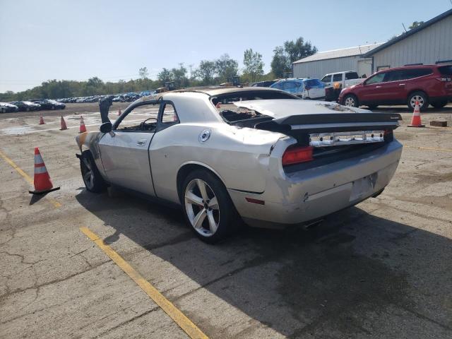 2B3LJ74W28H300228 - 2008 DODGE CHALLENGER SRT-8 SILVER photo 2