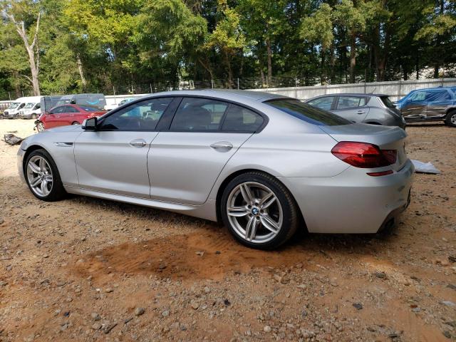 WBA6A0C5XED317909 - 2014 BMW 640 I GRAN COUPE SILVER photo 2