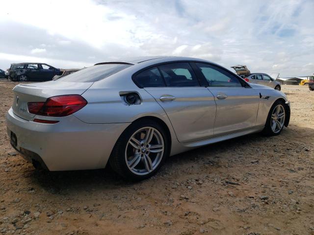 WBA6A0C5XED317909 - 2014 BMW 640 I GRAN COUPE SILVER photo 3