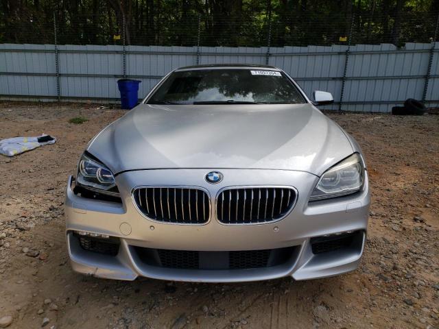 WBA6A0C5XED317909 - 2014 BMW 640 I GRAN COUPE SILVER photo 5