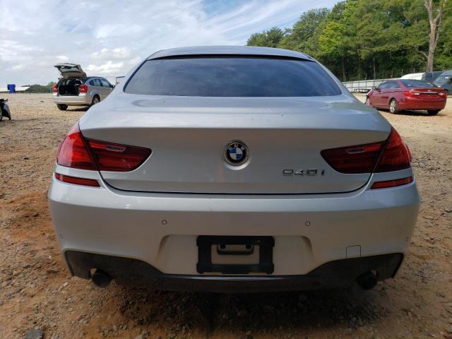 WBA6A0C5XED317909 - 2014 BMW 640 I GRAN COUPE SILVER photo 6