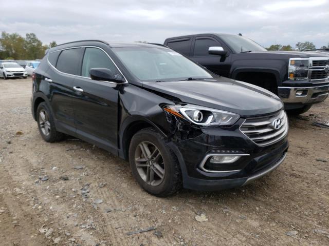 5NMZUDLB2HH037224 - 2017 HYUNDAI SANTA FE S BLACK photo 4