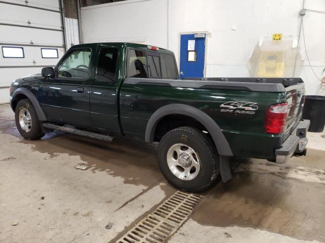 1FTZR15E31PB75388 - 2001 FORD RANGER SUPER CAB Zelená fotografie 2
