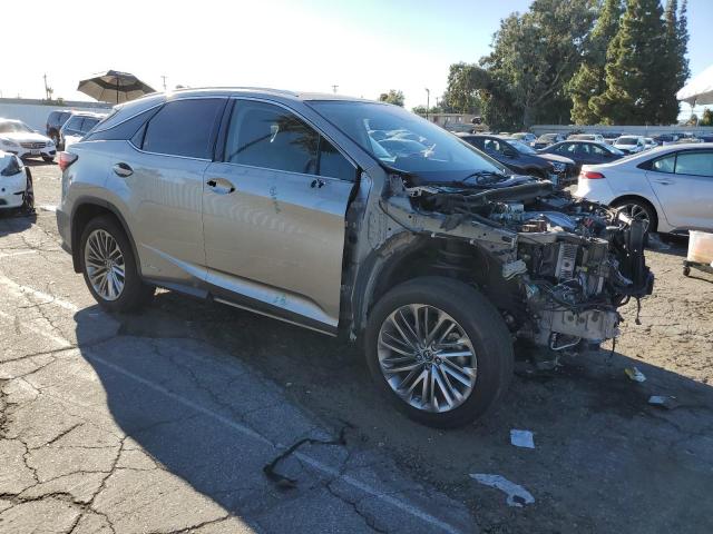 2T2JGMDA4NC080504 - 2022 LEXUS RX 450H GRAY photo 4