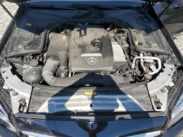 55SWF4KB9GU143540 - 2016 MERCEDES-BENZ C 300 4MATIC BLACK photo 11