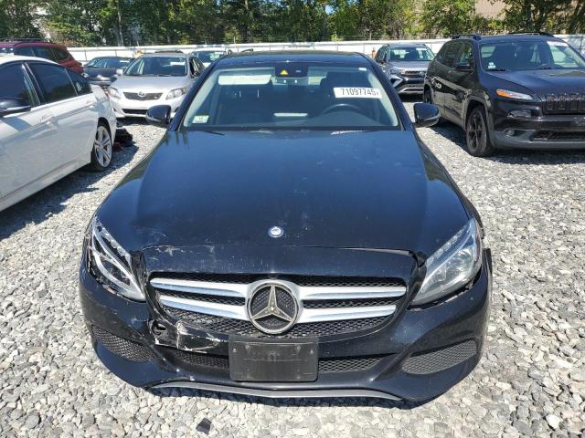 55SWF4KB9GU143540 - 2016 MERCEDES-BENZ C 300 4MATIC BLACK photo 5