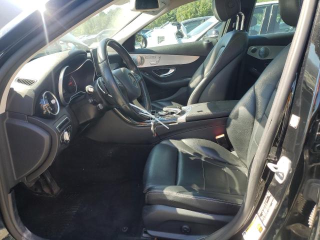 55SWF4KB9GU143540 - 2016 MERCEDES-BENZ C 300 4MATIC BLACK photo 7