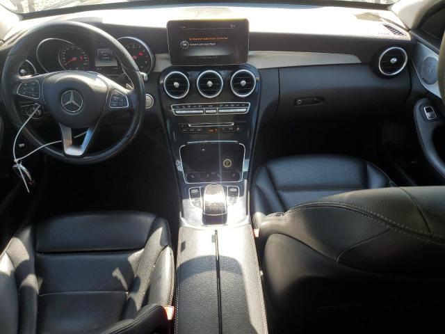 55SWF4KB9GU143540 - 2016 MERCEDES-BENZ C 300 4MATIC BLACK photo 8