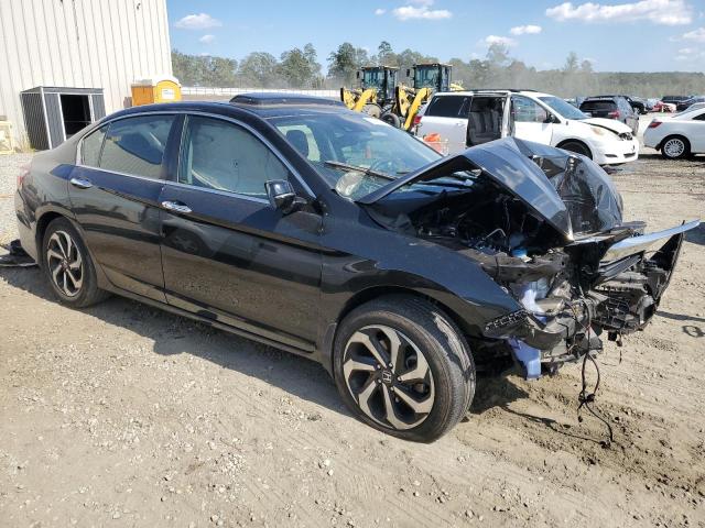 1HGCR2F92HA086648 - 2017 HONDA ACCORD EXL BLACK photo 4