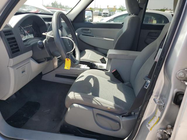 1J8GP28K78W177741 - 2008 JEEP LIBERTY SPORT SILVER photo 7