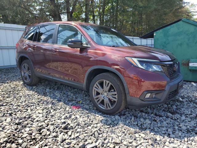 5FNYF8H57KB008164 - 2019 HONDA PASSPORT EXL Бордовий фото 4